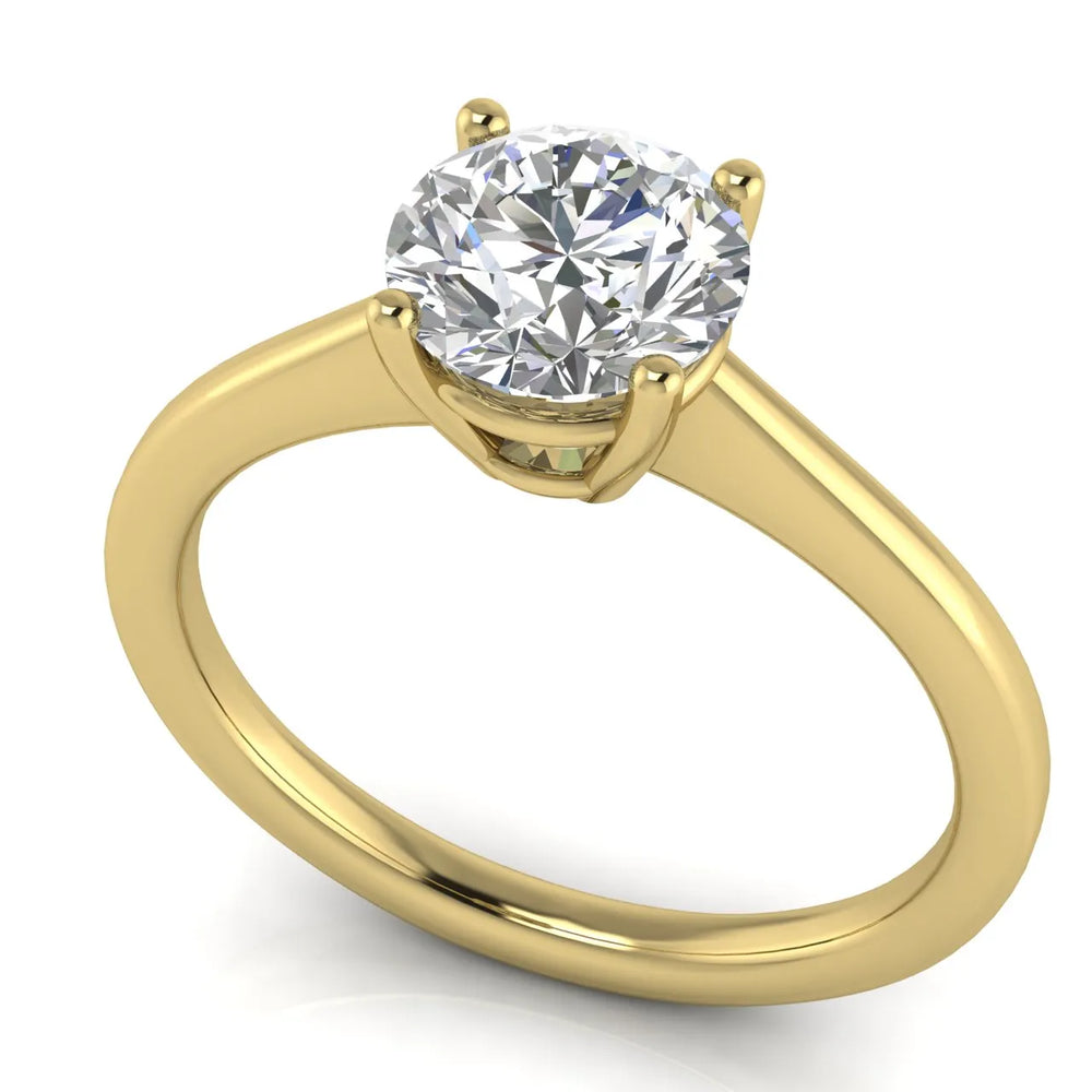 Vintage-Inspired Milgrain Engagement Ring