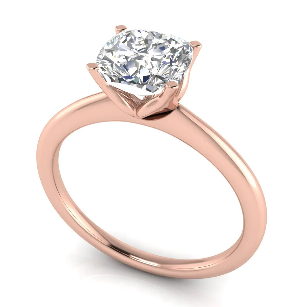 Classic Solitaire Ring with Minimalist Design