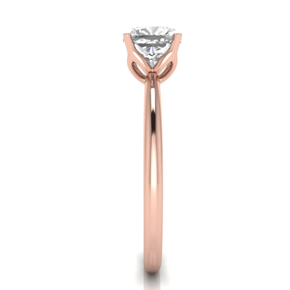 Classic Solitaire Ring with Minimalist Design