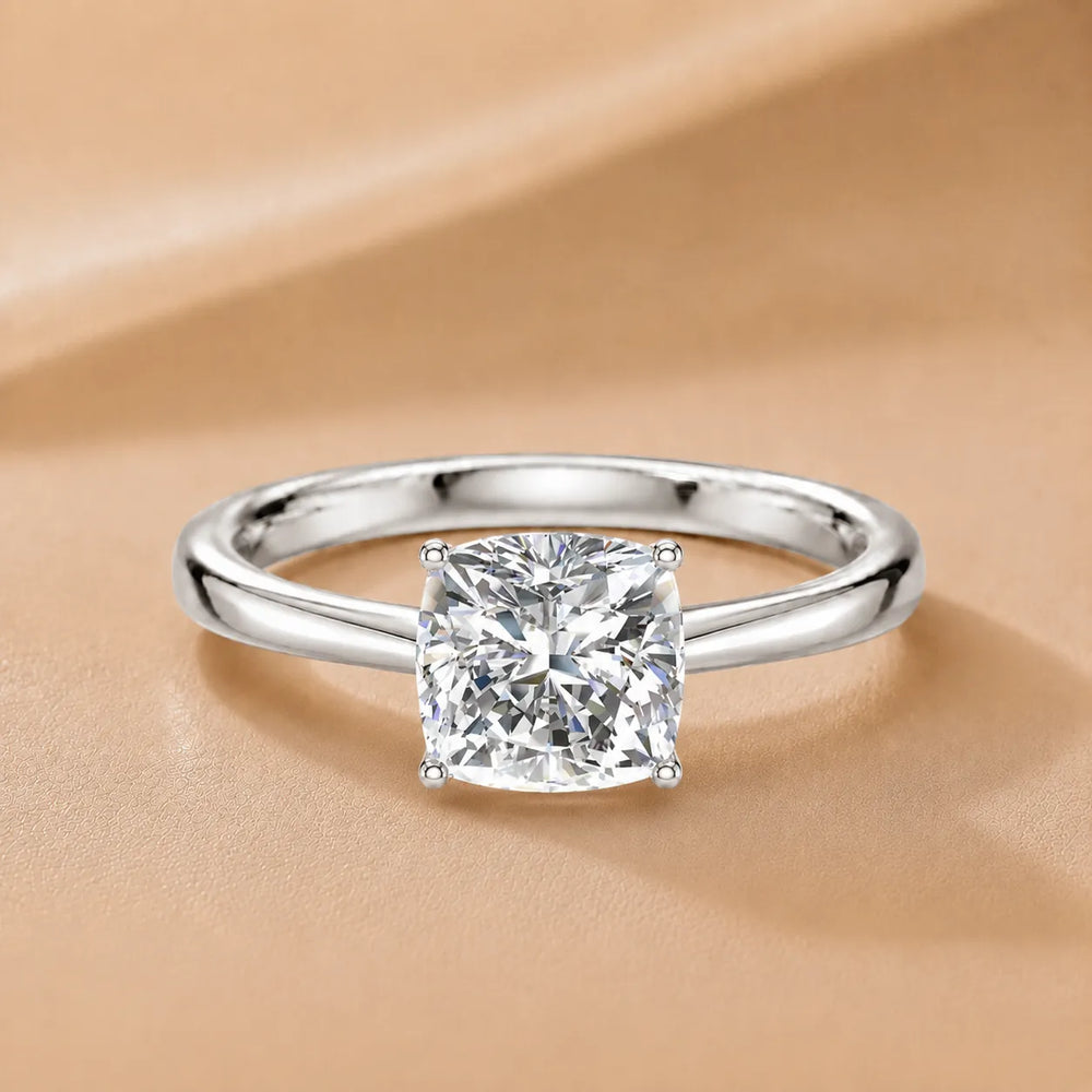 Classic Solitaire Ring with Minimalist Design