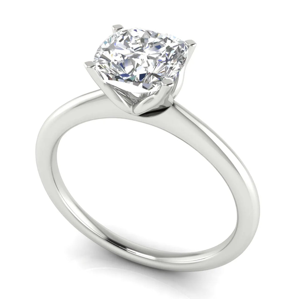 Classic Solitaire Ring with Minimalist Design