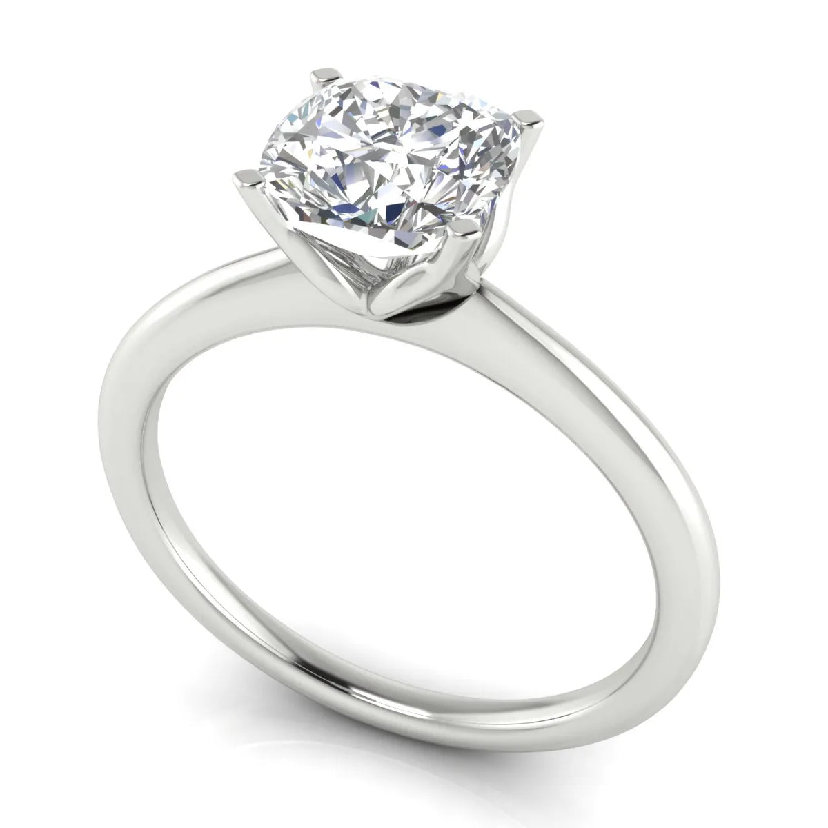 Classic Solitaire Ring with Minimalist Design