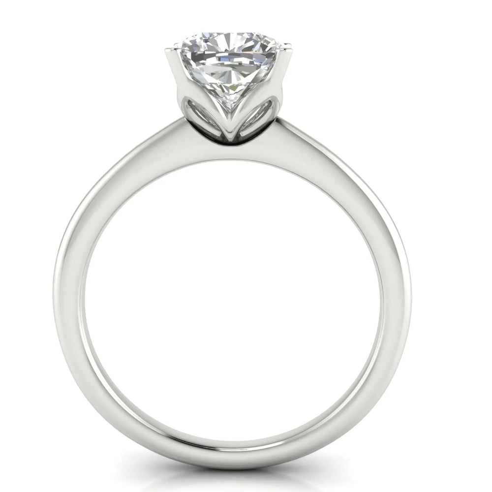 Classic Solitaire Ring with Minimalist Design