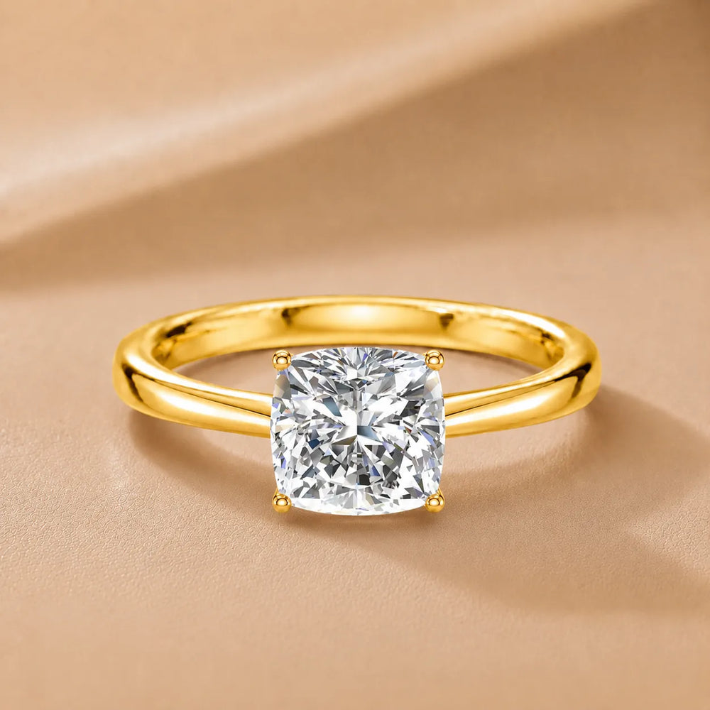 Classic Solitaire Ring with Minimalist Design