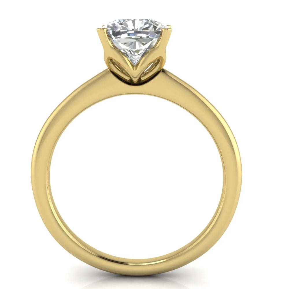 Classic Solitaire Ring with Minimalist Design