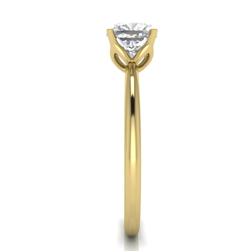 Classic Solitaire Ring with Minimalist Design