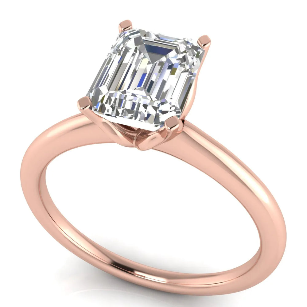 Classic Solitaire Ring with Minimalist Design