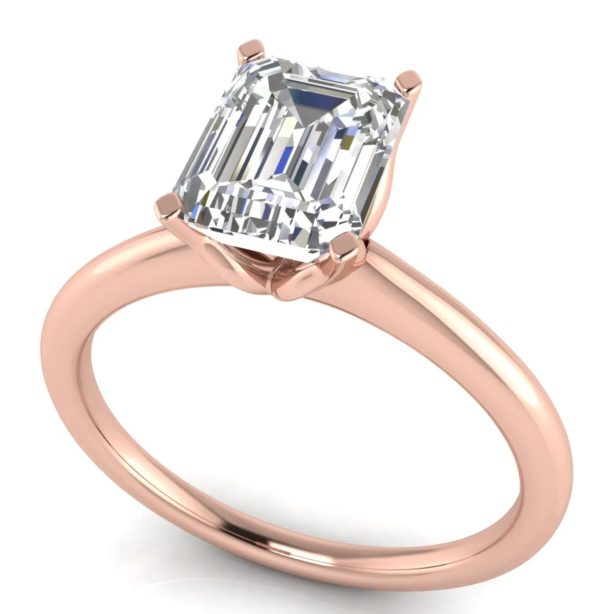 Classic Solitaire Ring with Minimalist Design