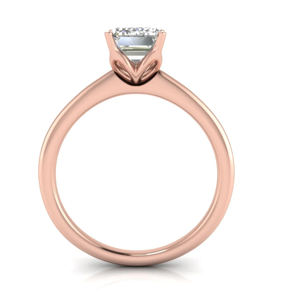 Classic Solitaire Ring with Minimalist Design