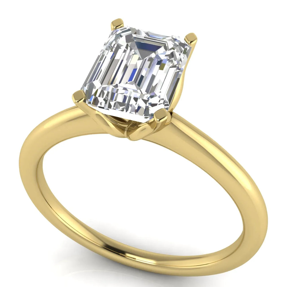 Classic Solitaire Ring with Minimalist Design