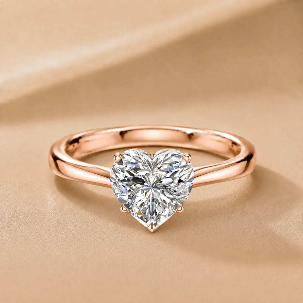 Classic Solitaire Ring with Minimalist Design