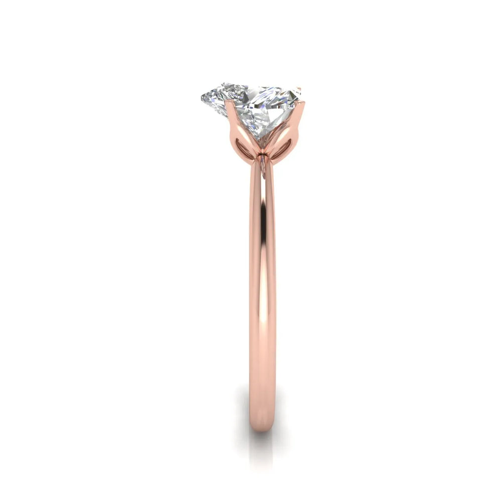 Classic Solitaire Ring with Minimalist Design