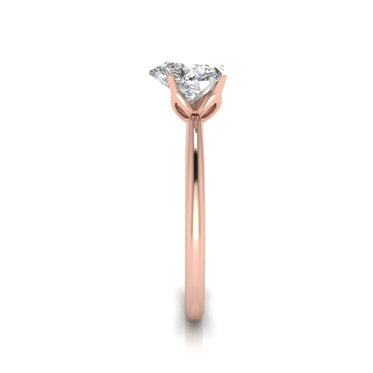 Classic Solitaire Ring with Minimalist Design
