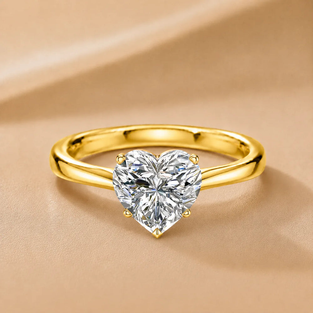 Classic Solitaire Ring with Minimalist Design