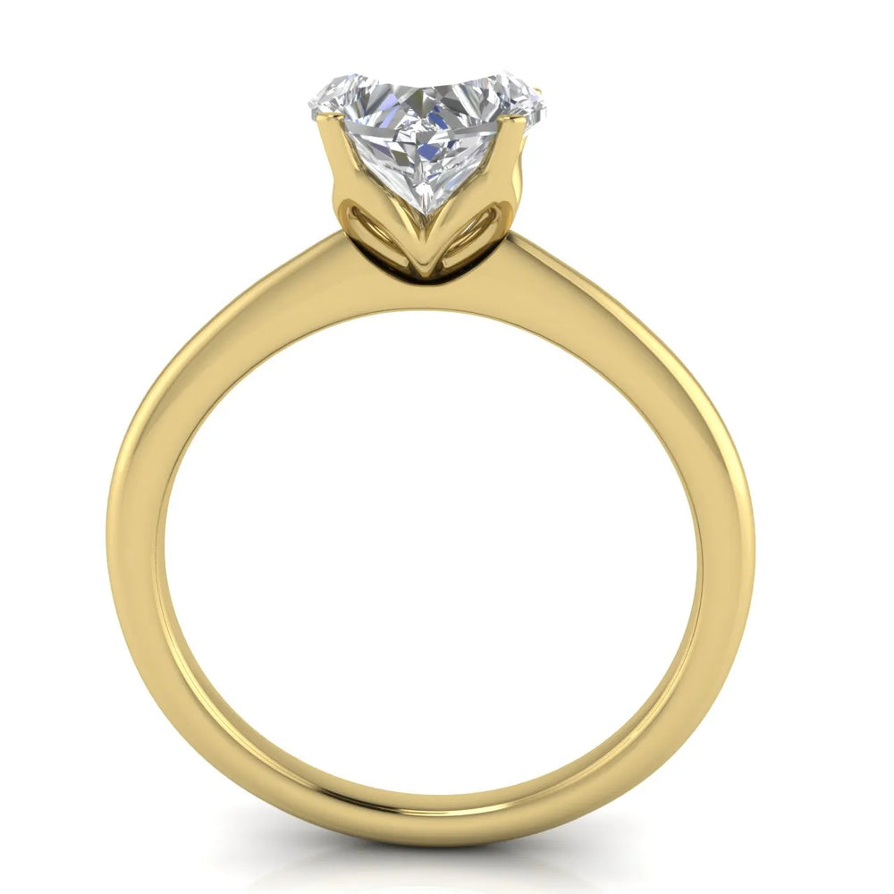 Classic Solitaire Ring with Minimalist Design