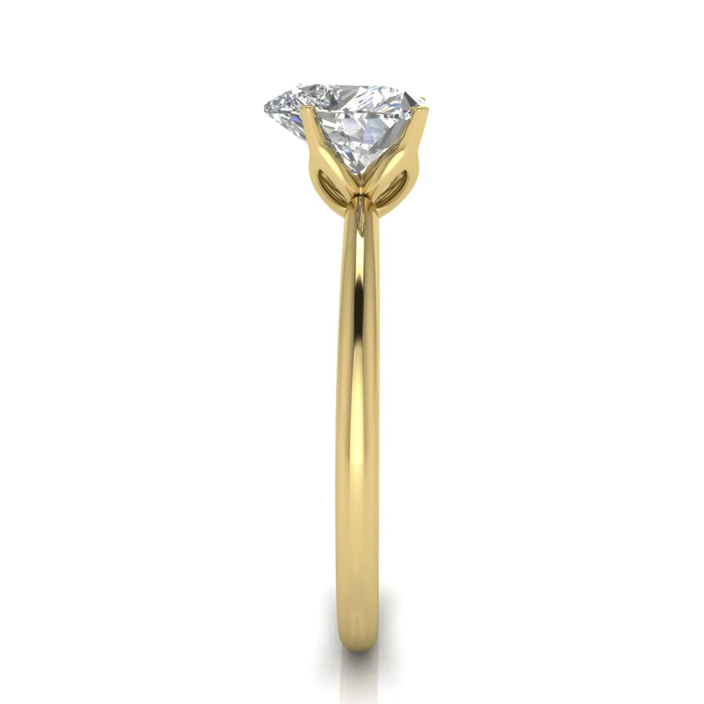 Classic Solitaire Ring with Minimalist Design