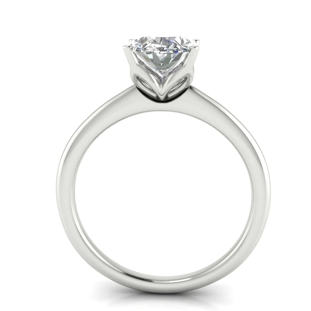 Classic Solitaire Ring with Minimalist Design