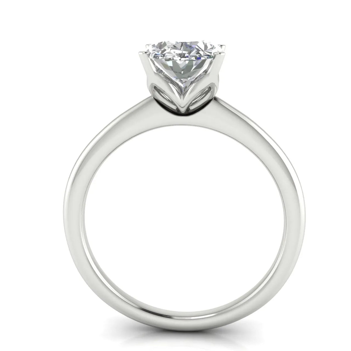 Classic Solitaire Ring with Minimalist Design