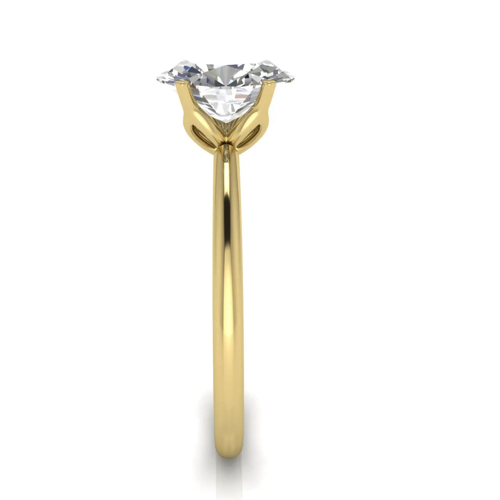 Classic Solitaire Ring with Minimalist Design