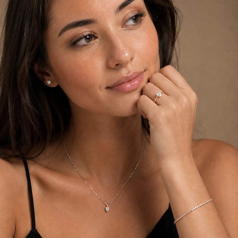 Classic Solitaire Ring with Minimalist Design