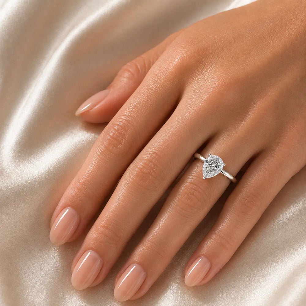 Classic Solitaire Ring with Minimalist Design