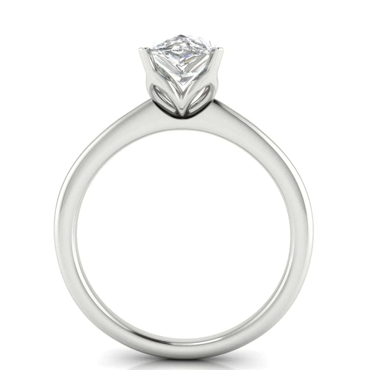 Classic Solitaire Ring with Minimalist Design