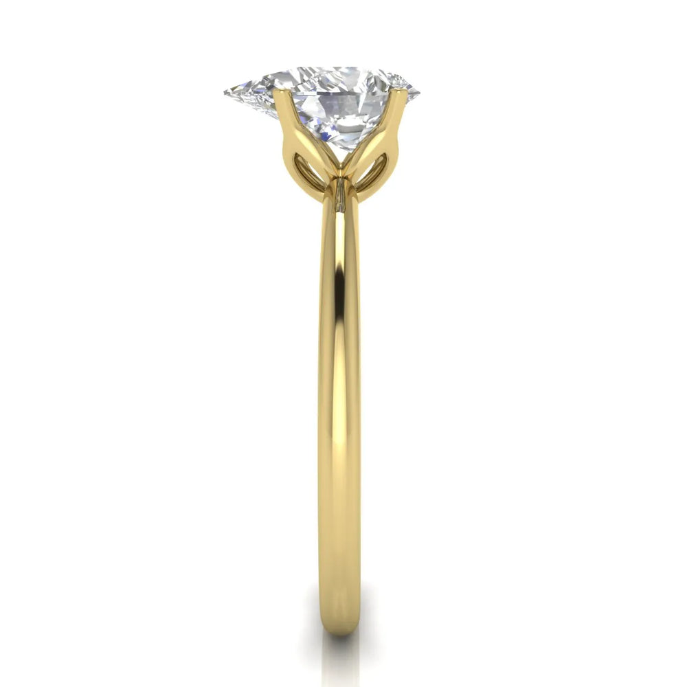 Classic Solitaire Ring with Minimalist Design