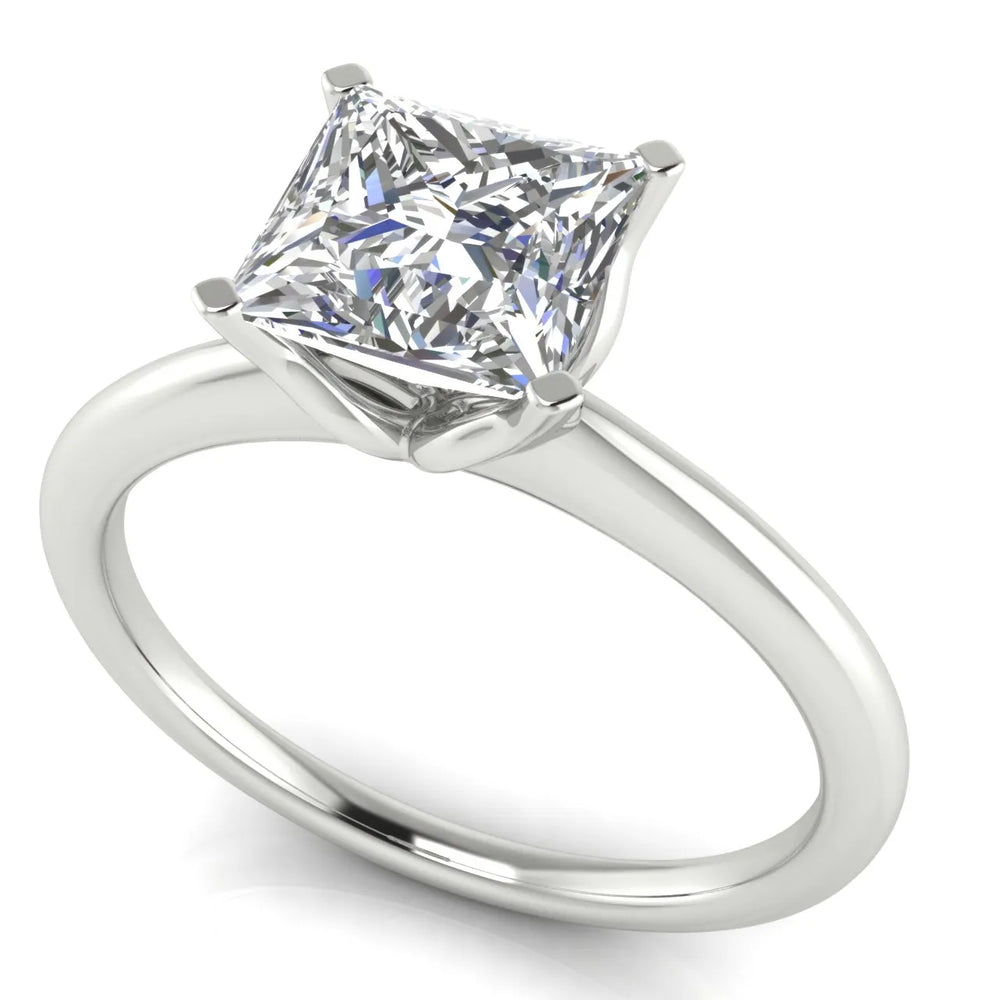 Classic Solitaire Ring with Minimalist Design