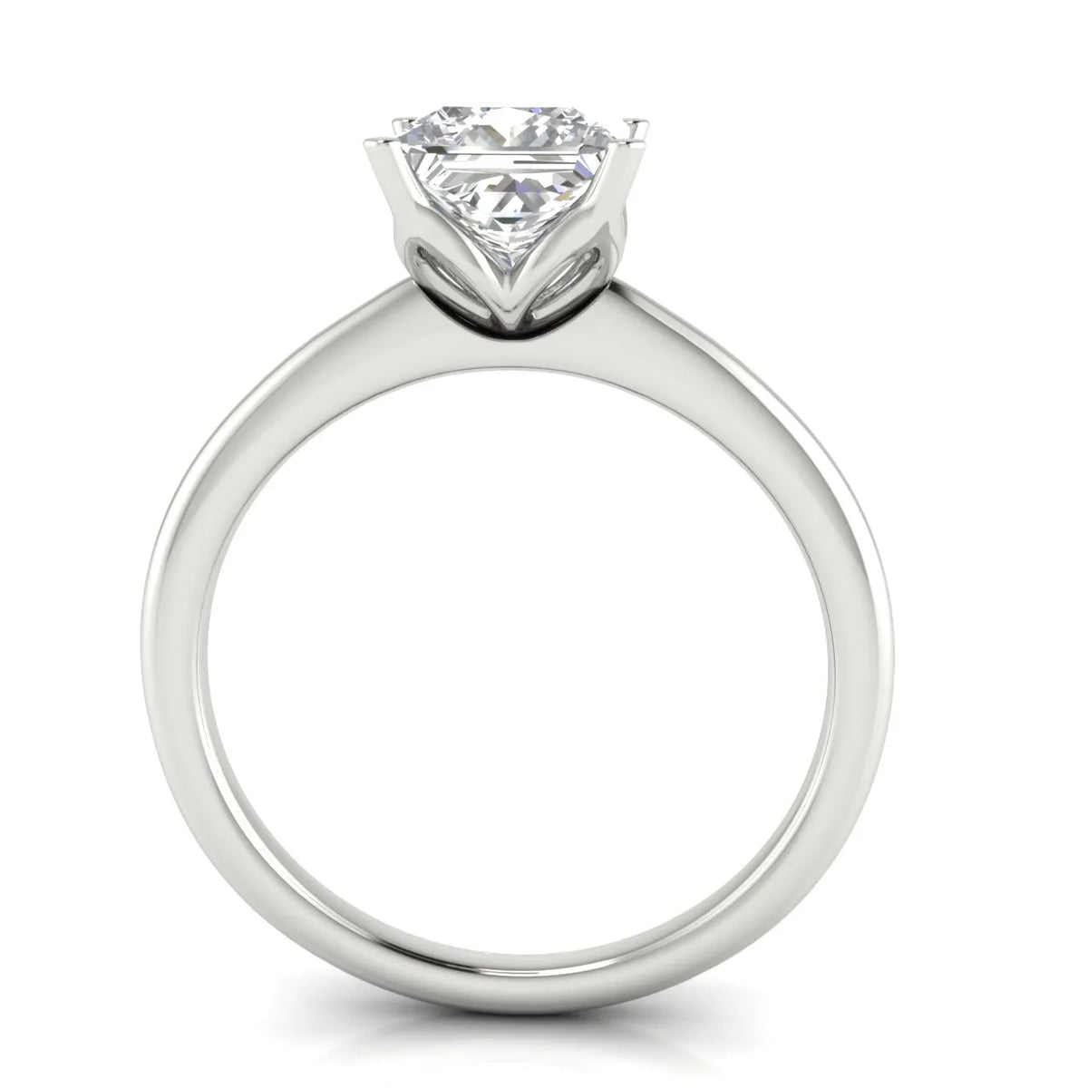Classic Solitaire Ring with Minimalist Design