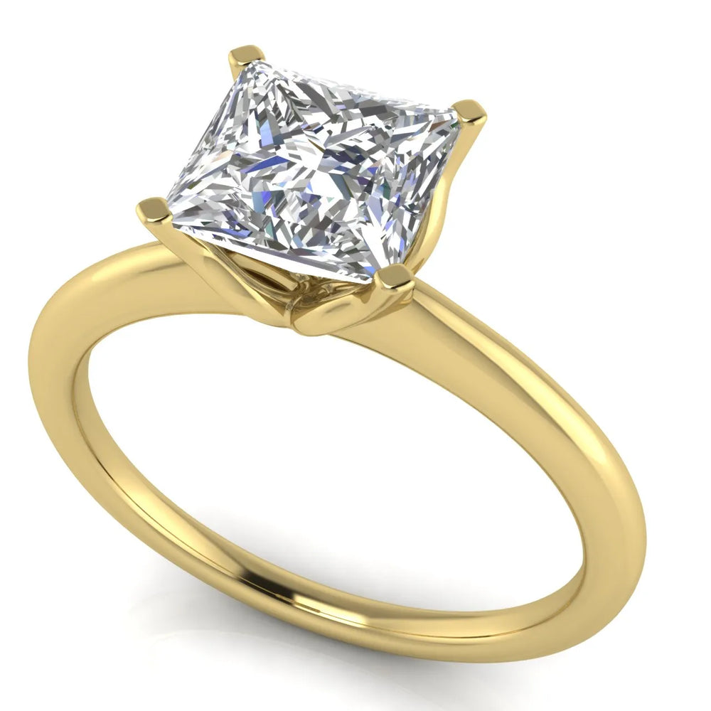 Classic Solitaire Ring with Minimalist Design