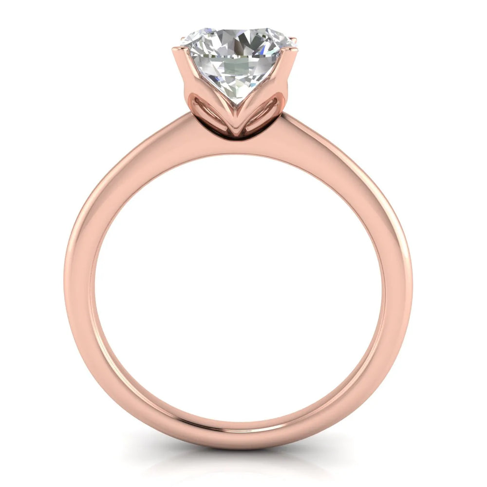 Classic Solitaire Ring with Minimalist Design