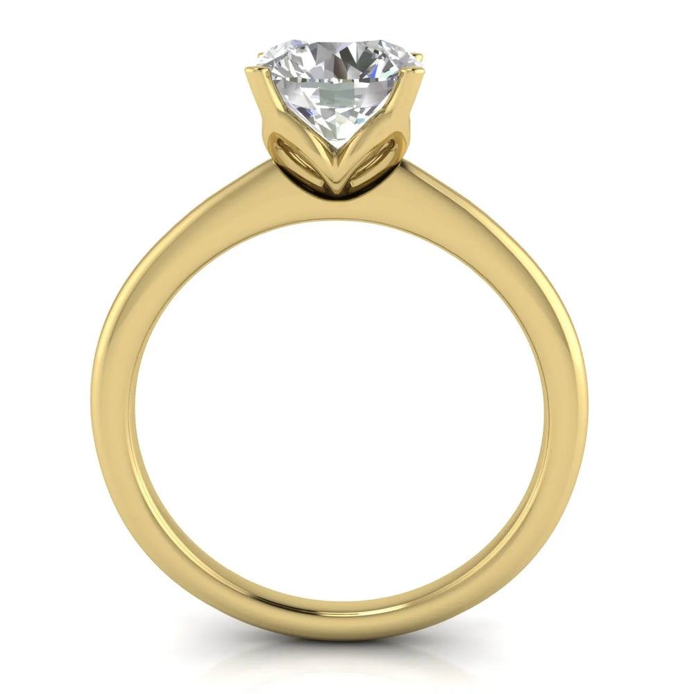 Classic Solitaire Ring with Minimalist Design