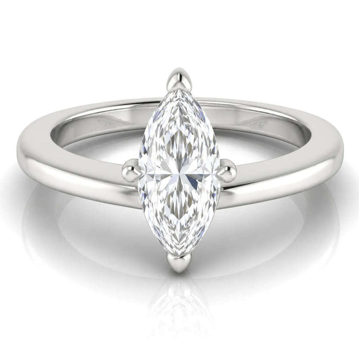 Modern Bezel-Inspired Solitaire Ring