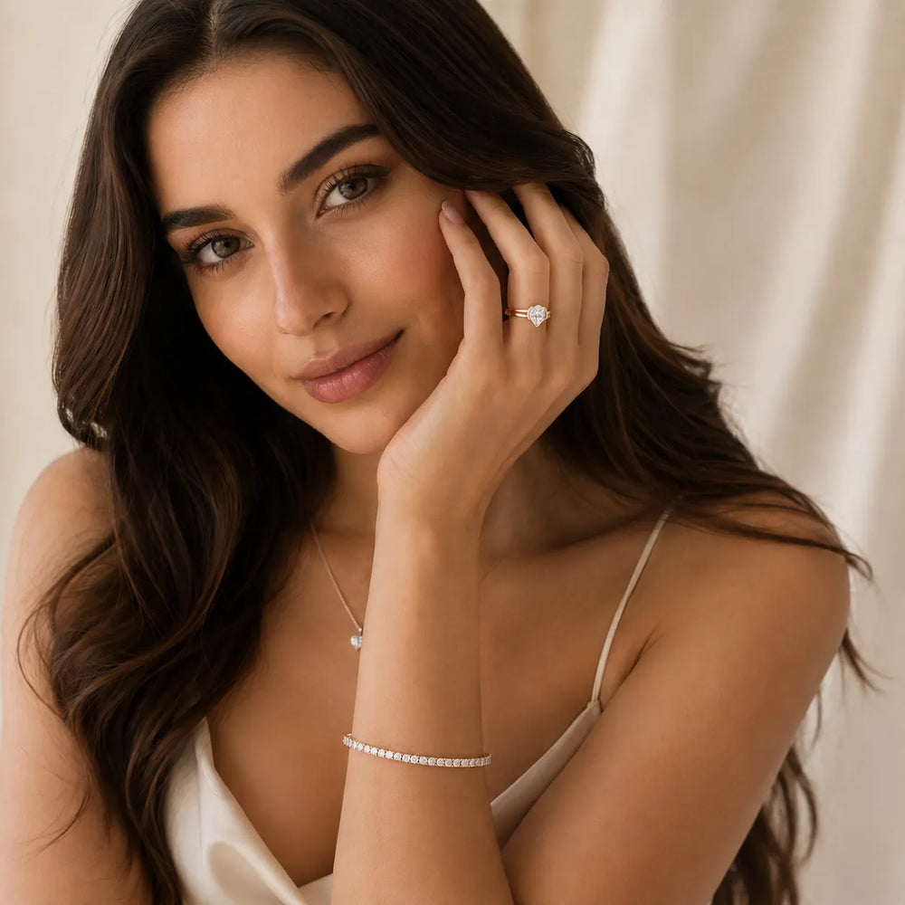 Modern Bezel-Inspired Solitaire Ring