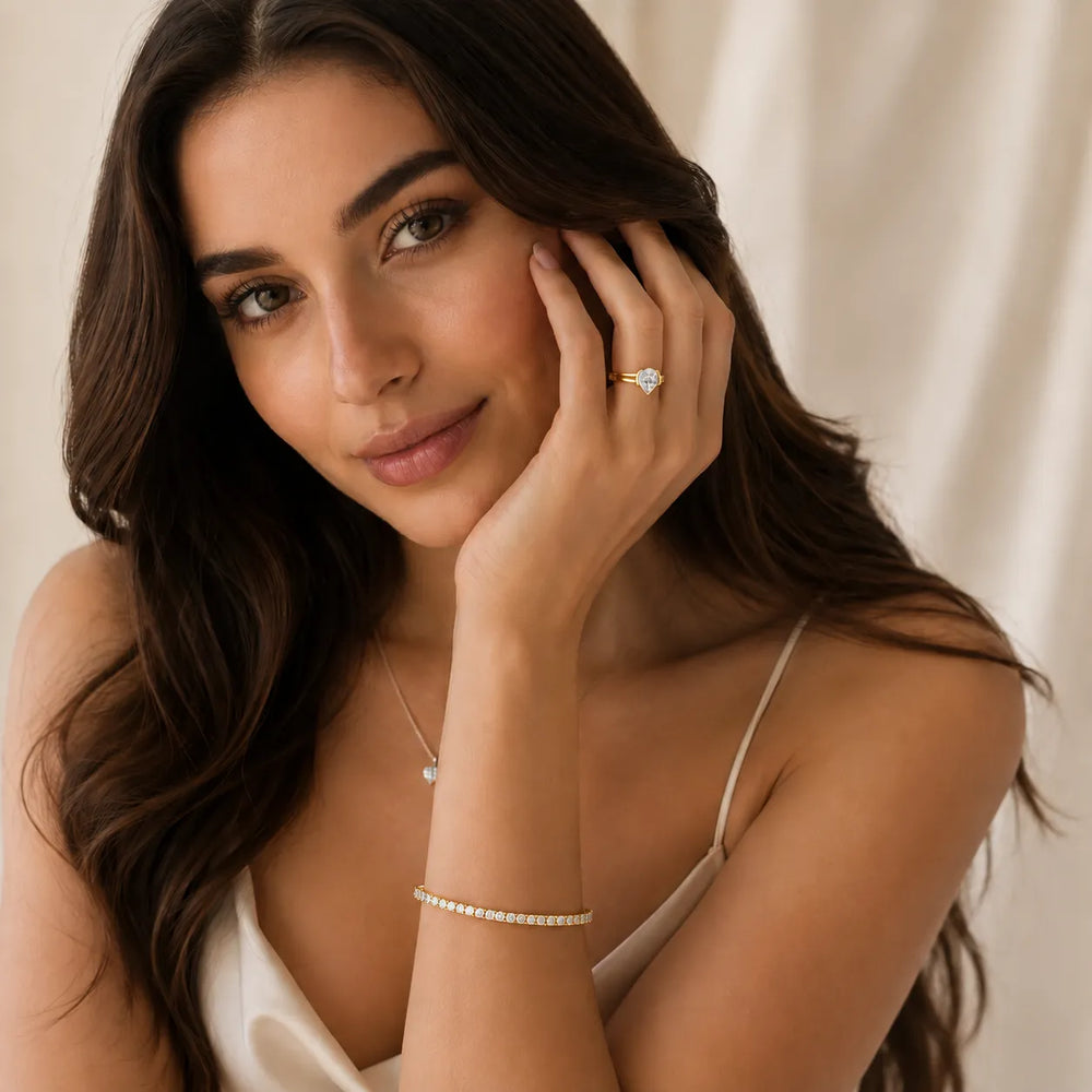 Modern Bezel-Inspired Solitaire Ring