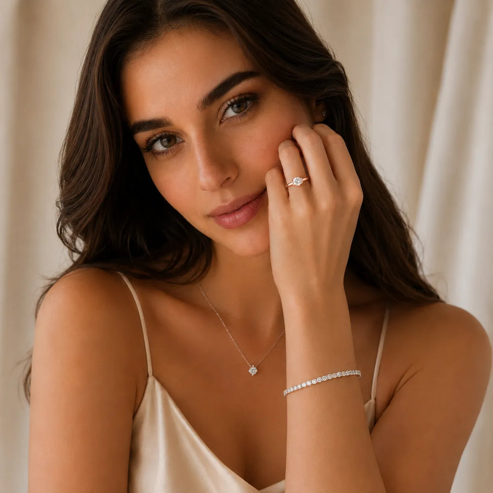 Modern Bezel-Inspired Solitaire Ring