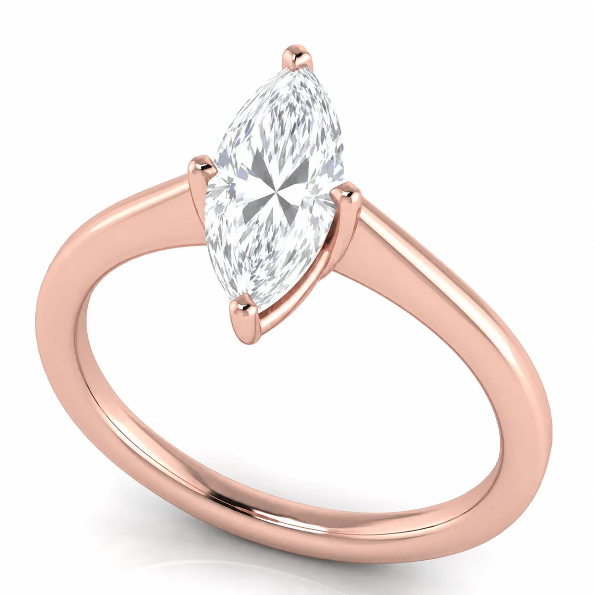 Modern Bezel-Inspired Solitaire Engagement Ring