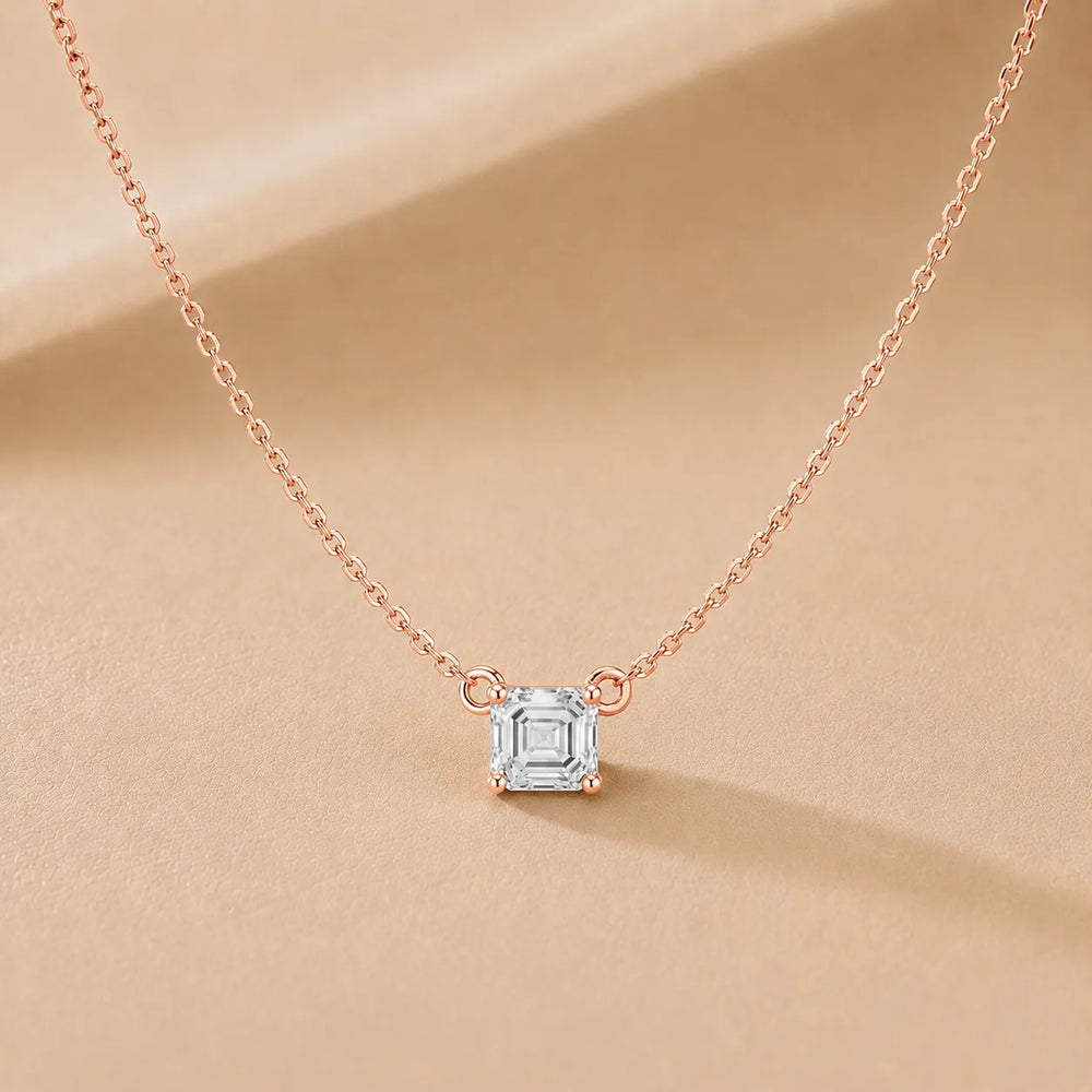 Modern Muse Asscher Necklace