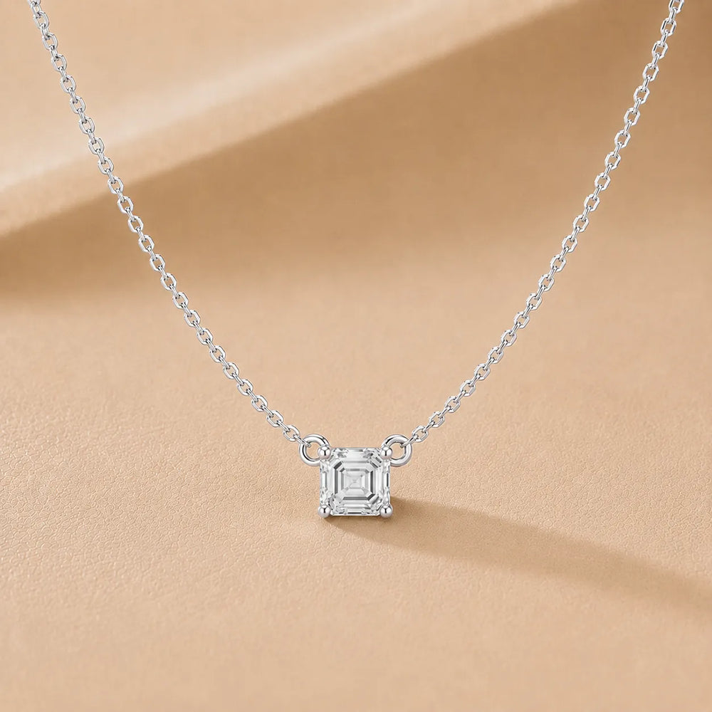 Modern Muse Asscher Necklace