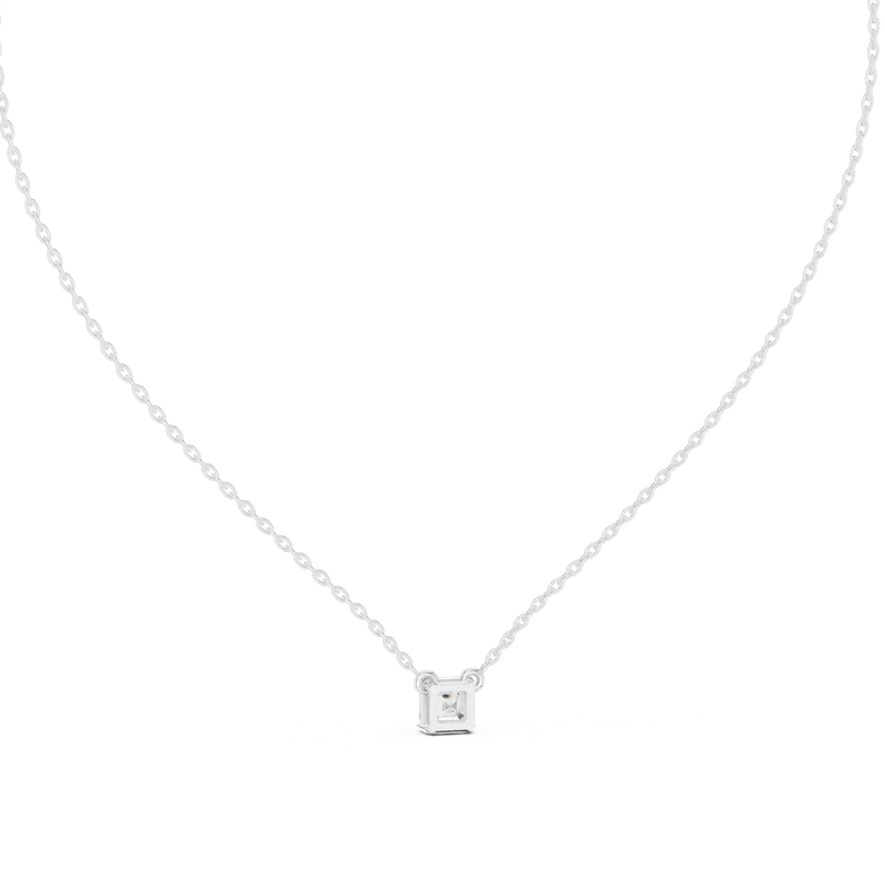 Modern Muse Asscher Necklace