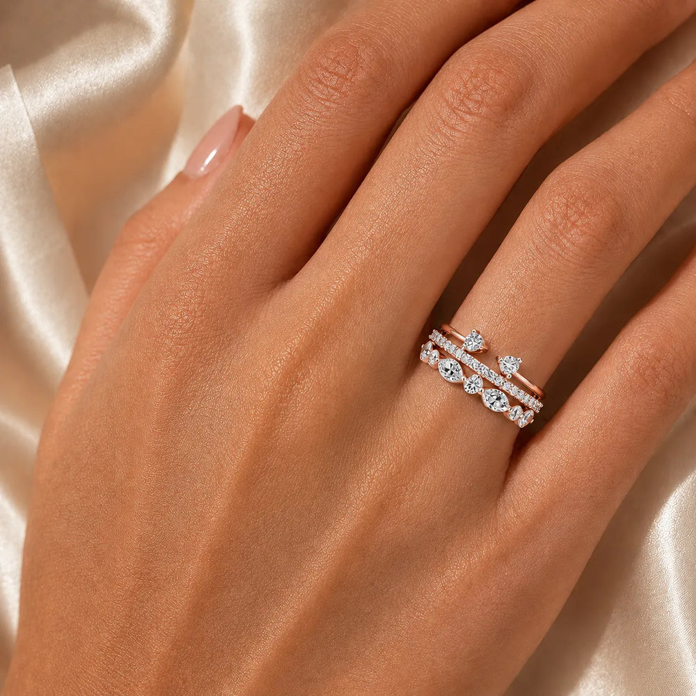 Radiant Harmony Multi-Shape Band