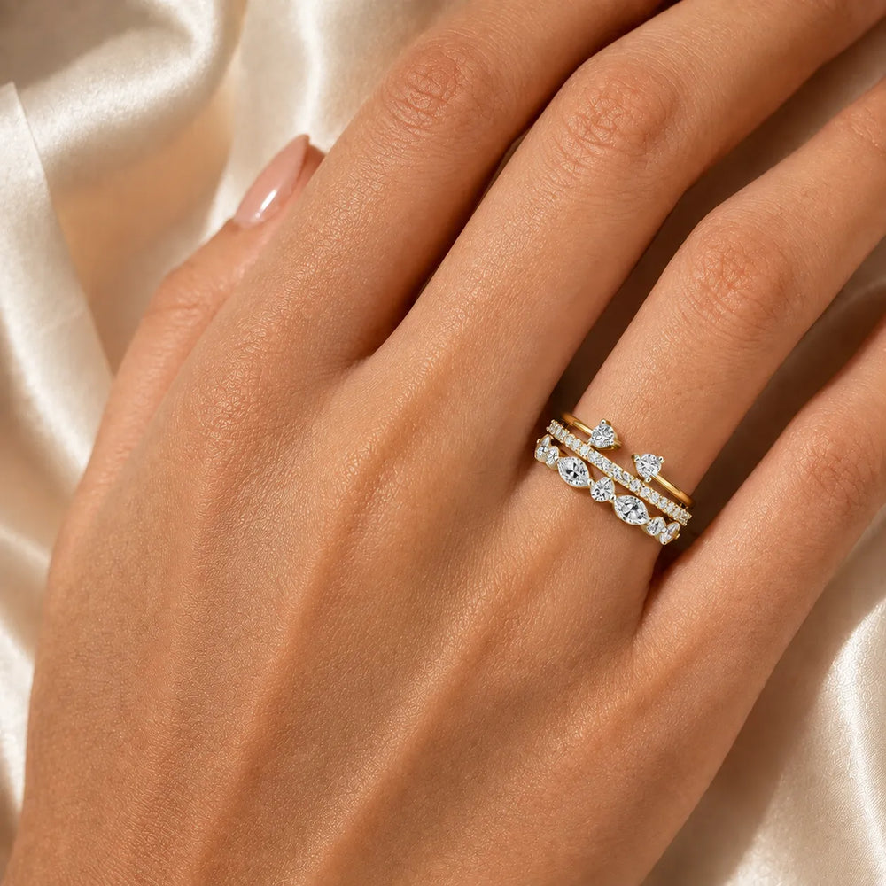Radiant Harmony Multi-Shape Band