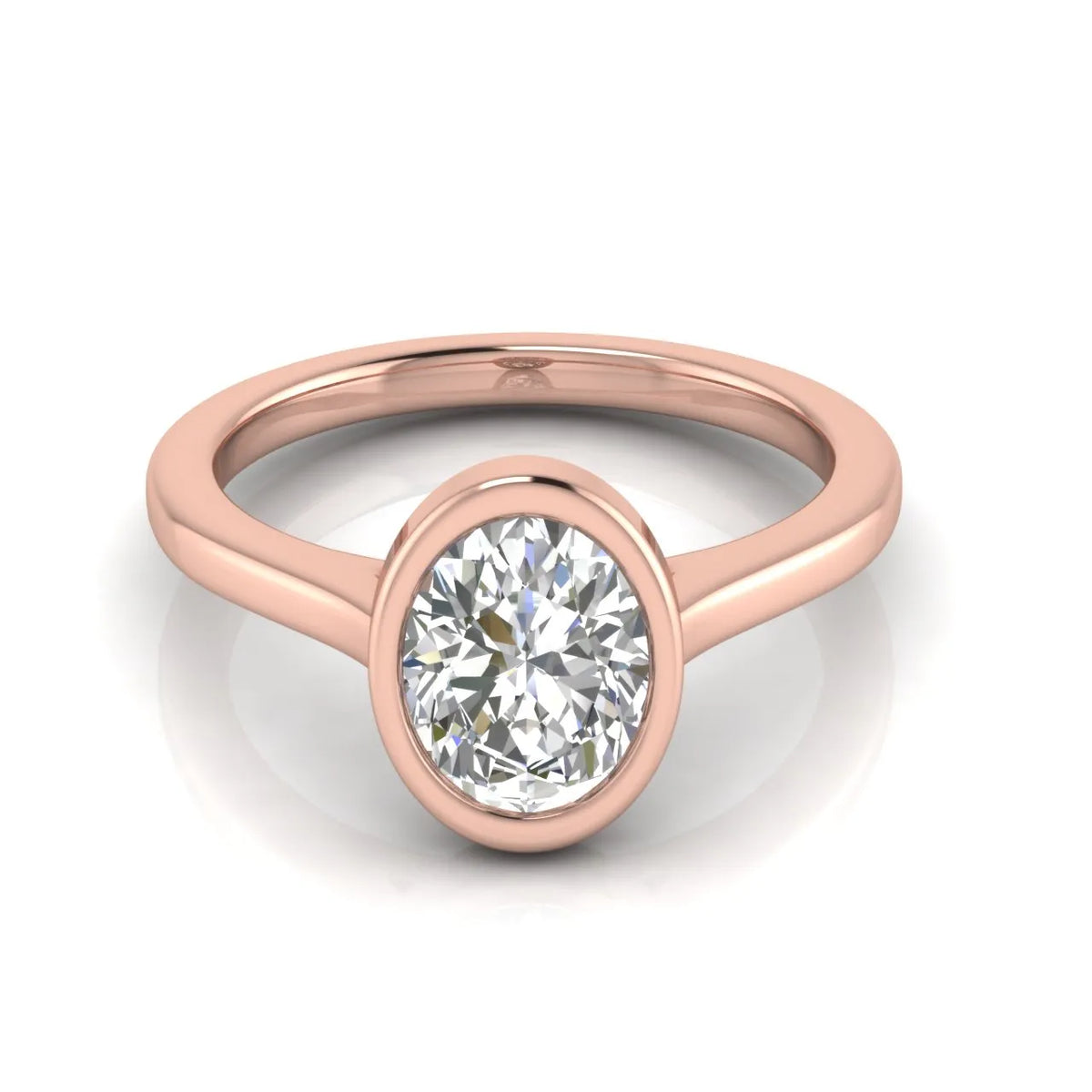 Romantic Halo Solitaire Ring