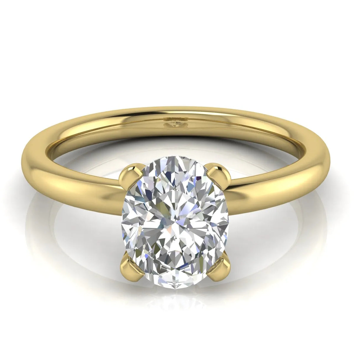 Classic Solitaire Ring with Timeless Elegance