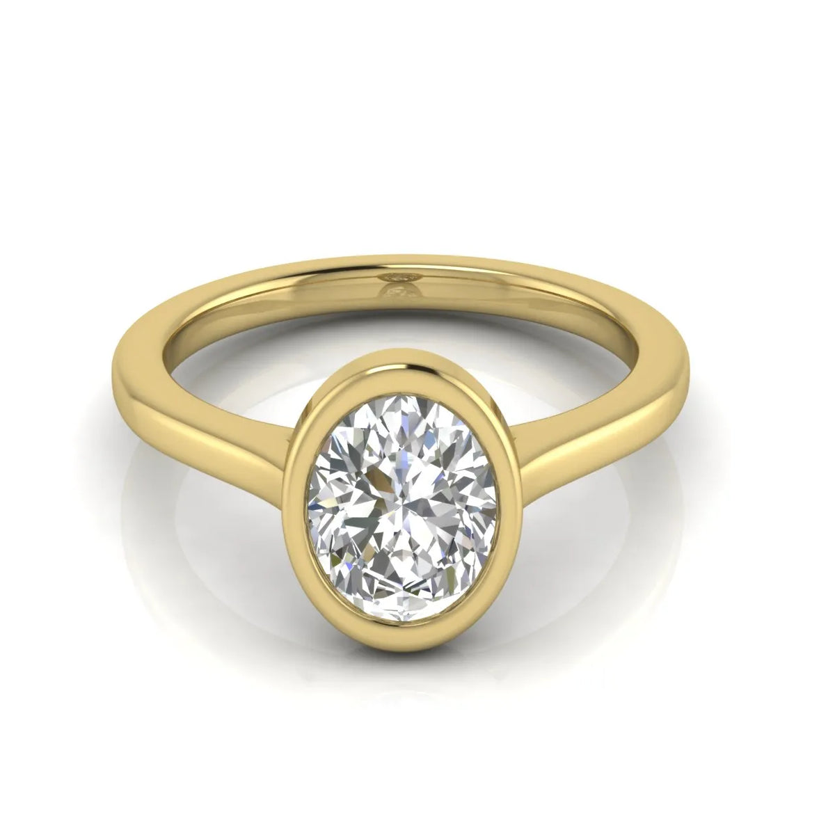 Romantic Halo Solitaire Ring