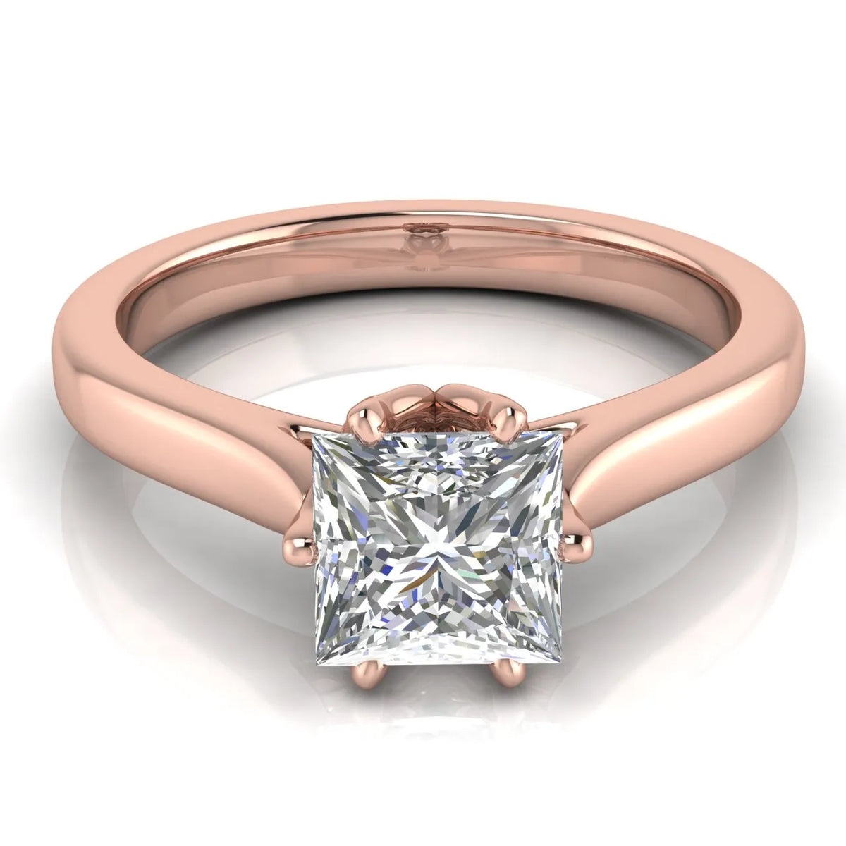 Classic Solitaire Ring with Elegant Center Stone