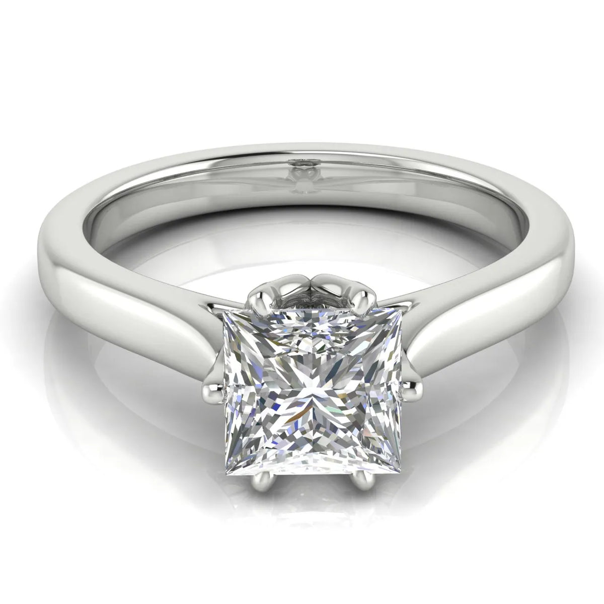 Classic Solitaire Ring with Elegant Center Stone
