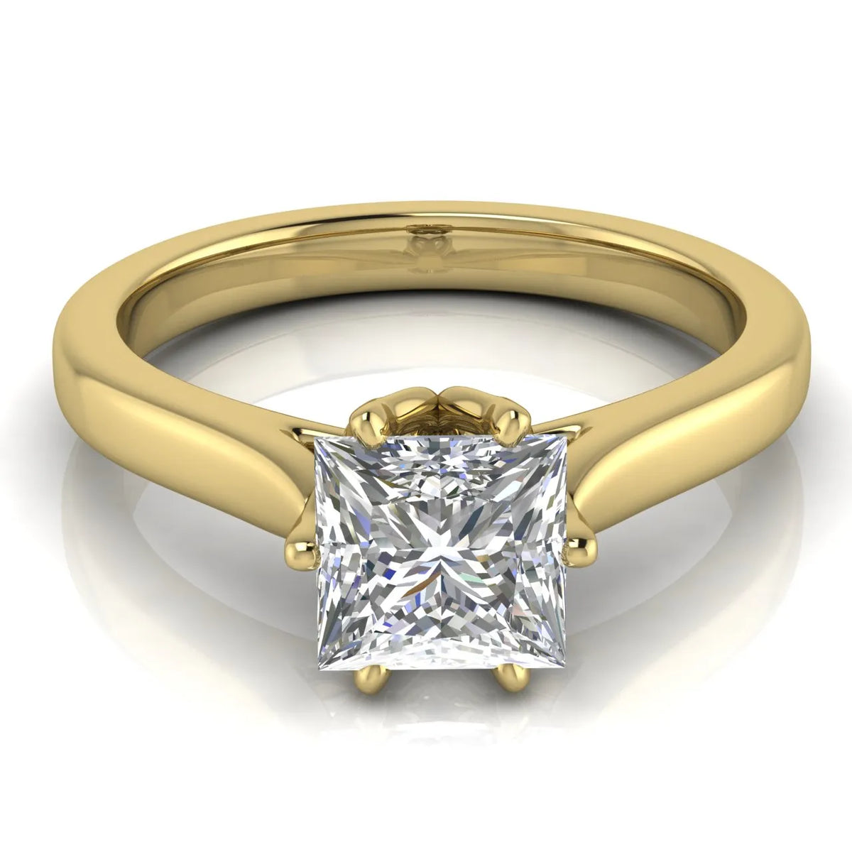 Classic Solitaire Ring with Elegant Center Stone
