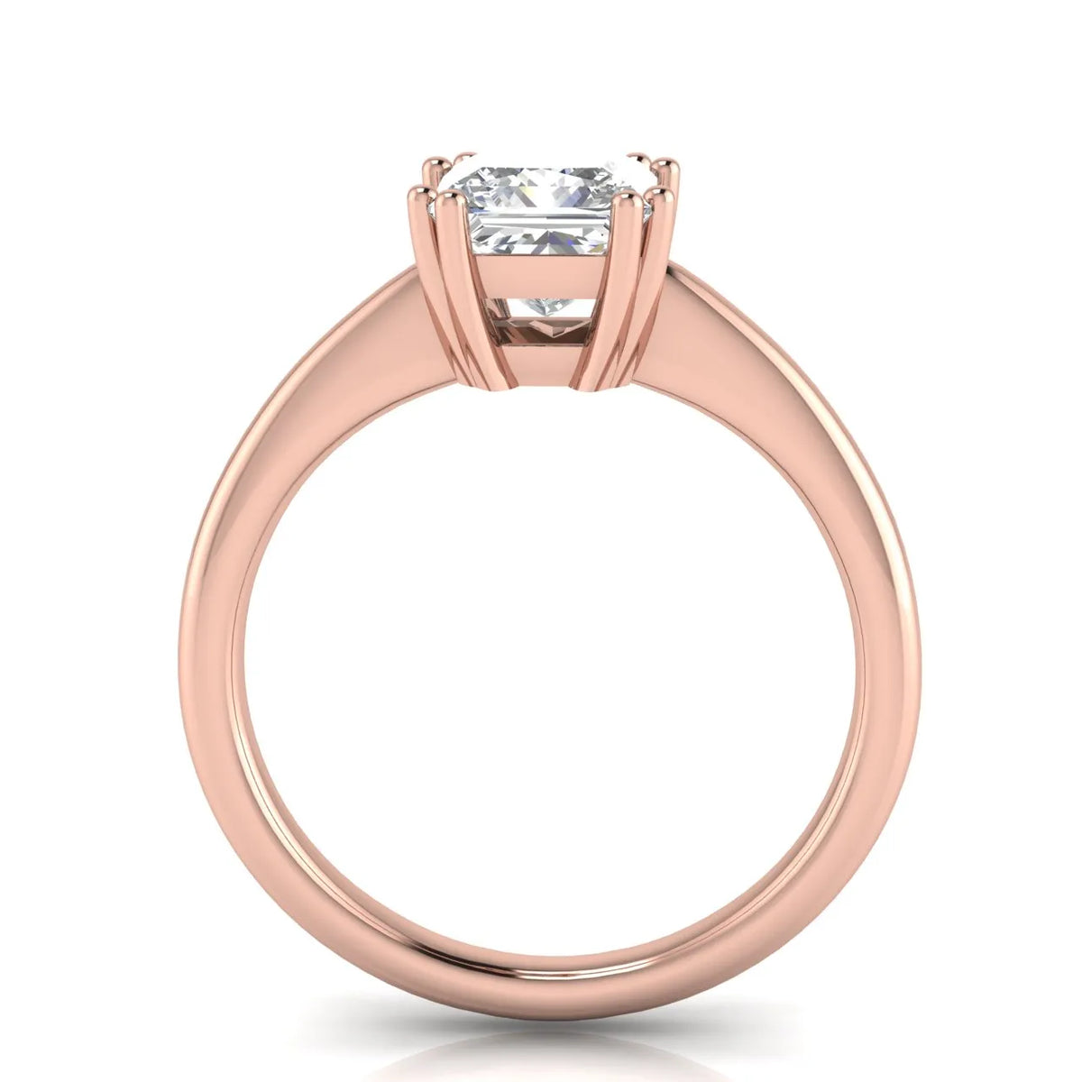 Elegant Solitaire Ring with Classic Prong Setting