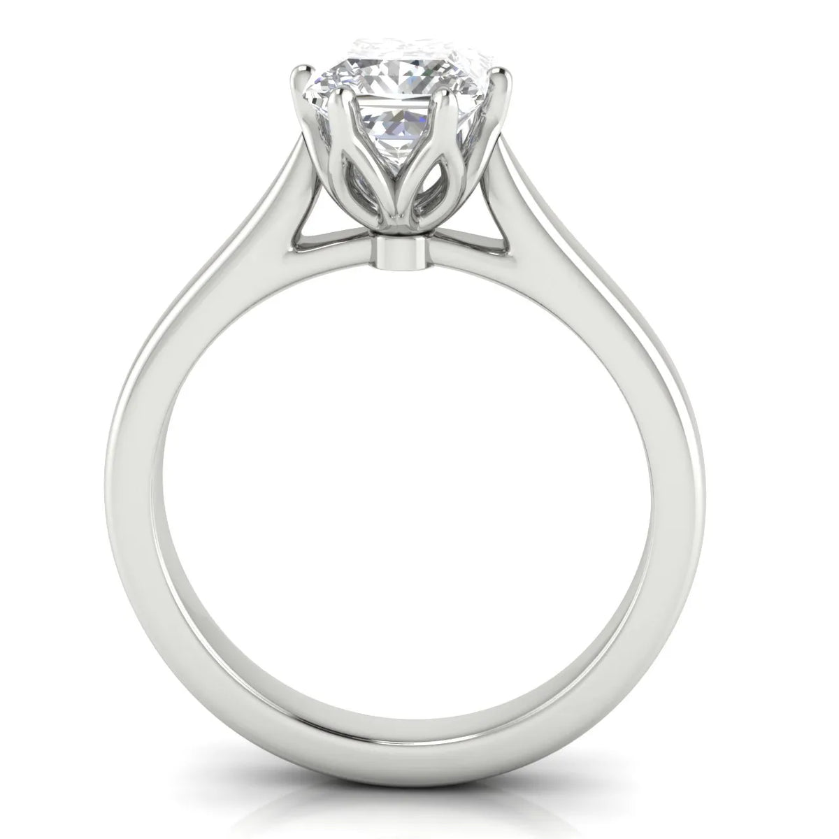 Classic Solitaire Ring with Elegant Center Stone
